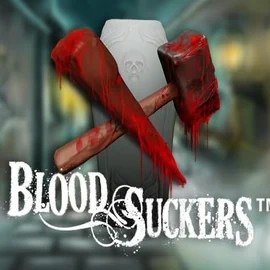 Logo of Blood Suckers from NetEnt at Monoplay Casino