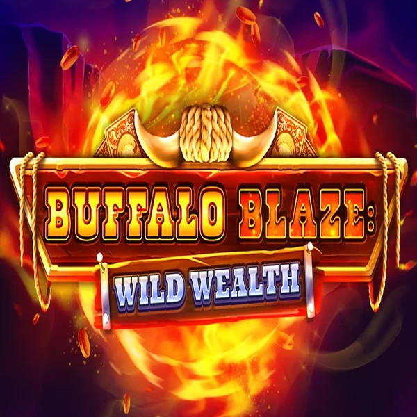 Buffalo Blaze Wild Wealth logo by OctoPlay Monoplay Casino