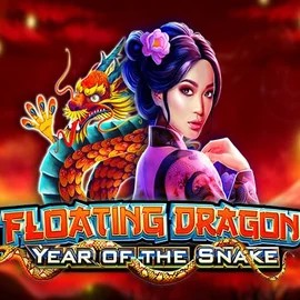 Floating Dragon Year of the Snake online game logo by Pragmatic Play on mono-play.uk