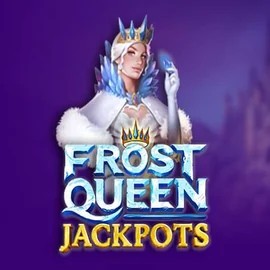 Frost Queen Jackpots online game logo by Yggdrasil on mono-play.uk