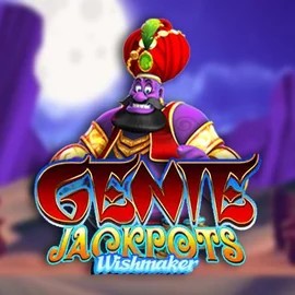 Genie Jackpots Wishmaker logo by Blueprint Gaming Monoplay Casino