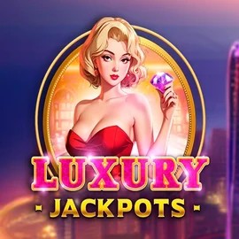 Luxury Jackpots logo – Jackpots by Triple Cherry at Monoplay Casino