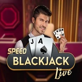 Speed Blackjack slot logo by Pragmatic Play at Monoplay Casino