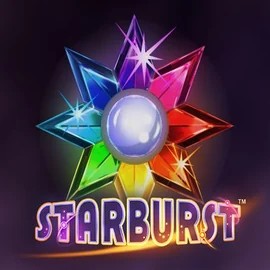 Starburst logo by NetEnt at Monoplay Casino